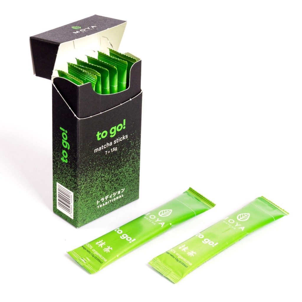 Moya Matcha To Go! Organikus Matcha Zöld Tea - Traditional (Tasakok száma: 7 db)