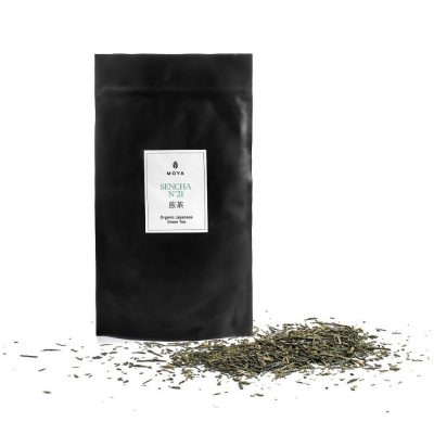 Moya Sencha No. 21 Organikus Japán Zöld Tea - 100 g Mintával