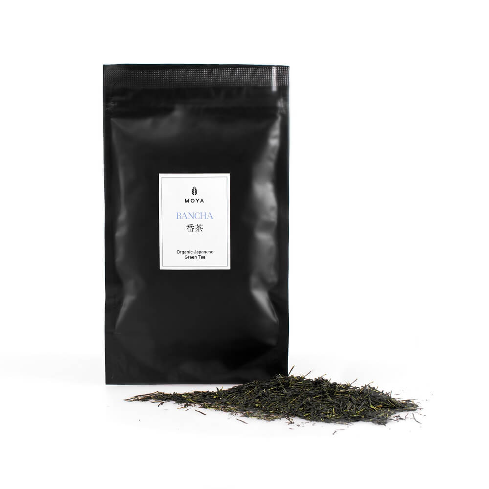 Moya Bancha Organikus Japán Zöld Tea (Kiszerelés: 100g)