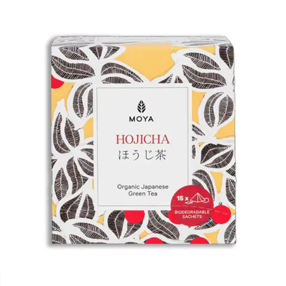 Moya Hojicha Organikus Japán Zöld Tea (Kiszerelés: Filteres 15 x 1,5g)