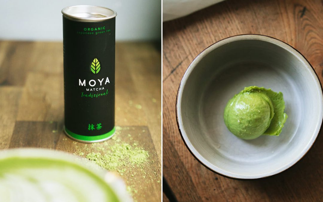 Vegán matcha jégkrém kókusztejjel