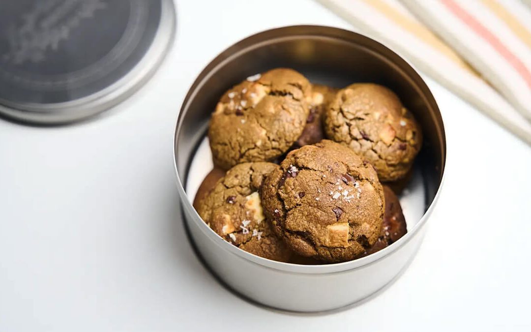 Hojicha keksz recept kétféle csokival