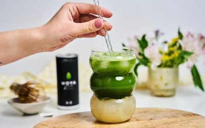 Matcha Yuzu Tonic recept: friss, citrusos és egyszerű