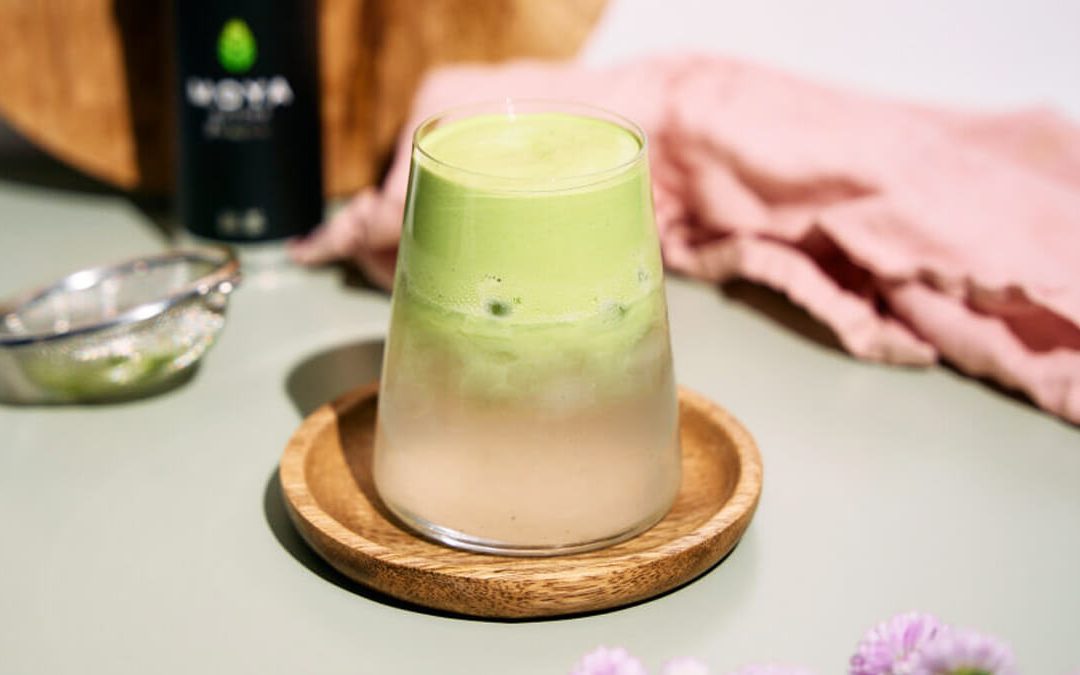 Matcha Cloud recept kókuszvízzel