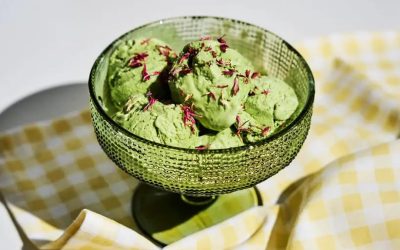 Matcha jégkrém recept fagylaltgép nélkül
