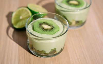 Kiwi matcha puding: selymes vegán desszert a legmelegebb napokra