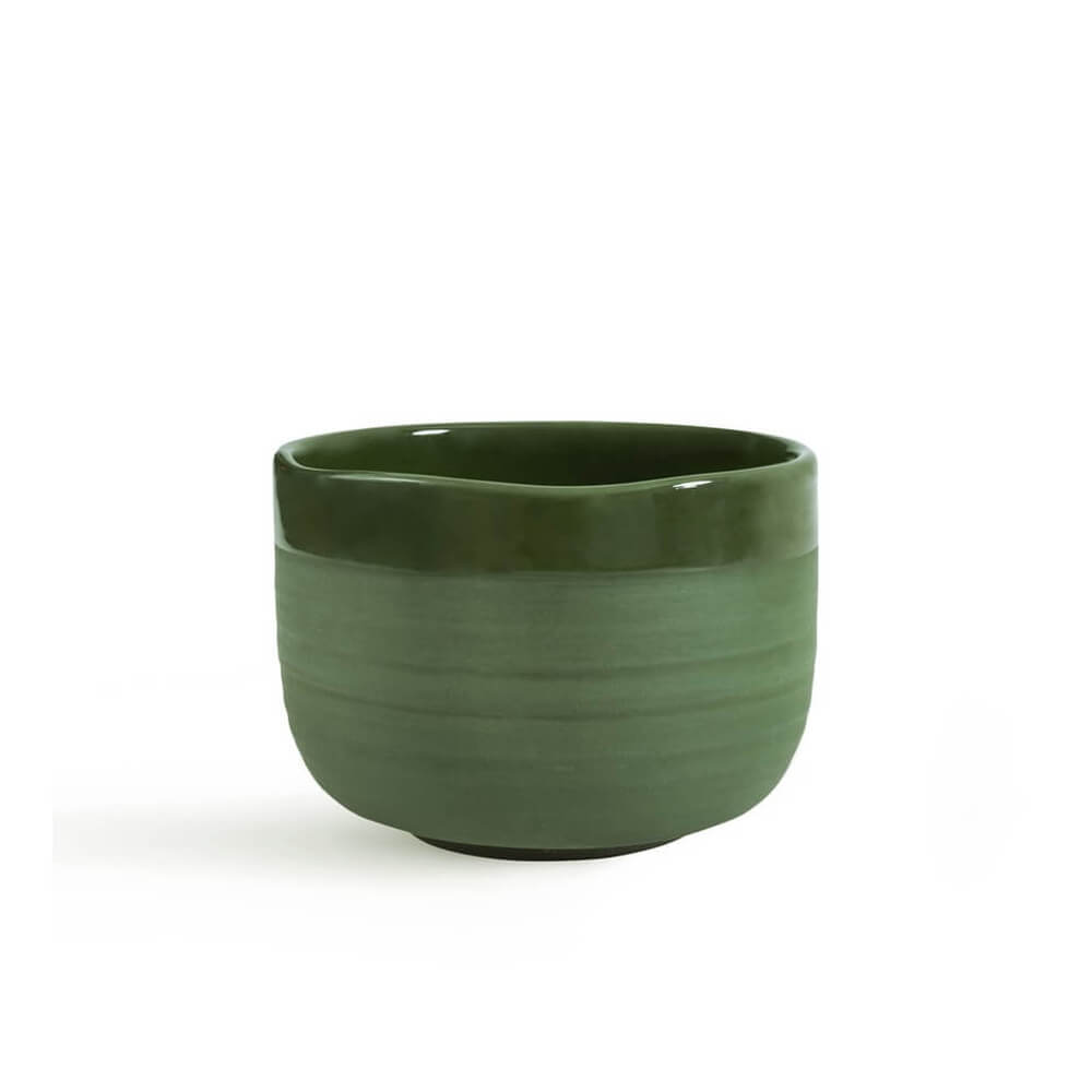 Japán Kerámia Matcha Tál - Midorinami