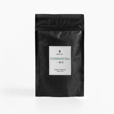 Moya Ichibancha Organikus Japán Zöld Tea - 50 g – előlnézet